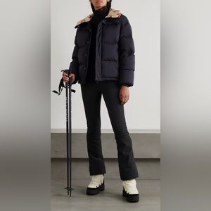 PERFECT MOMENT Aurora Flared Ski Pants in Black